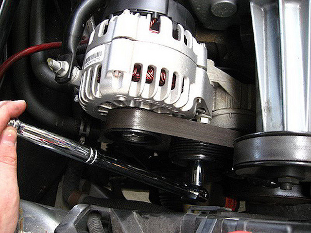 Alternator location