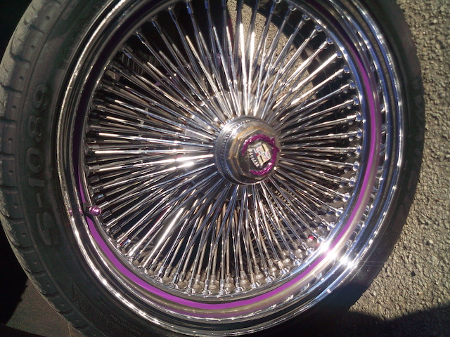 1990 Caddy custom rims 1990 Caddy custom rims