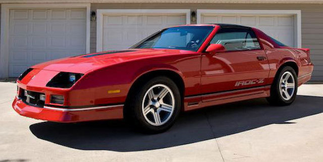 Camaro facts iroc