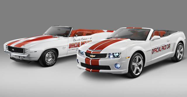 Camaro facts pace car