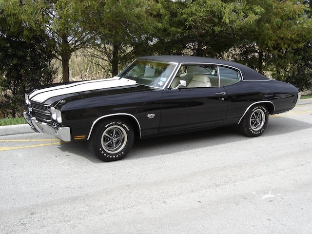 Black classic Chevelle