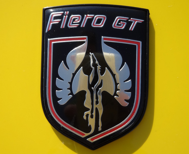 Fiero badge