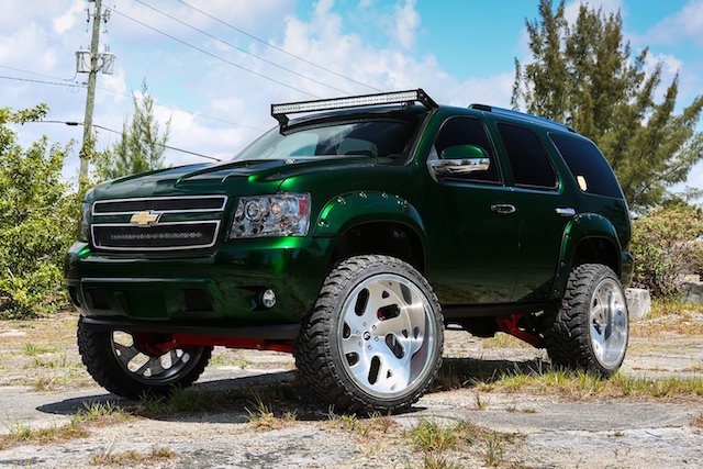 Green rim Tahoe