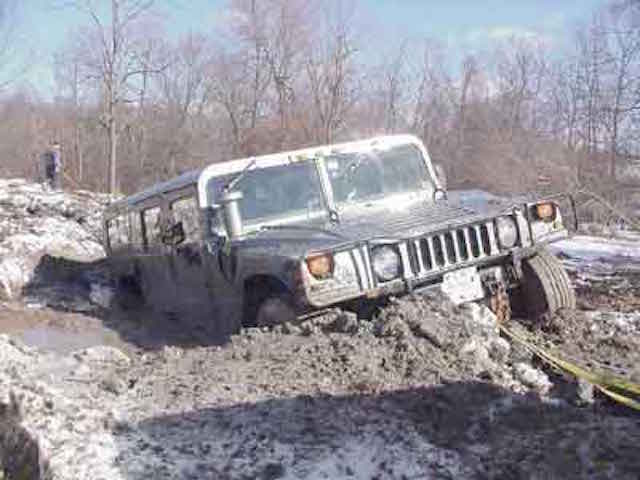 Sinking Hummer