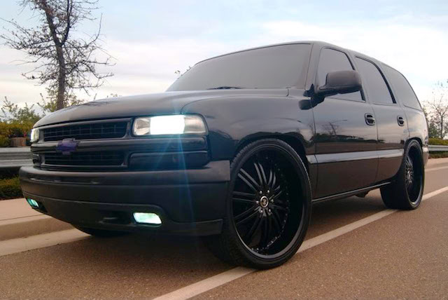 Triple black Tahoe