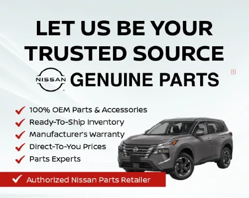 Genuine OEM Nissan Parts and Accessories from an authorized Nissan Dealer