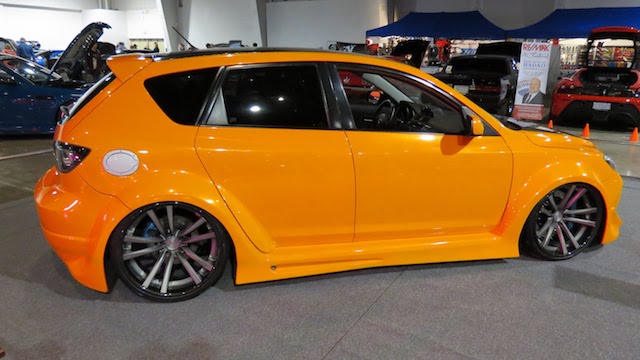 Custom Mazda3 orange low