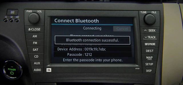 Mazda bluetooth interface