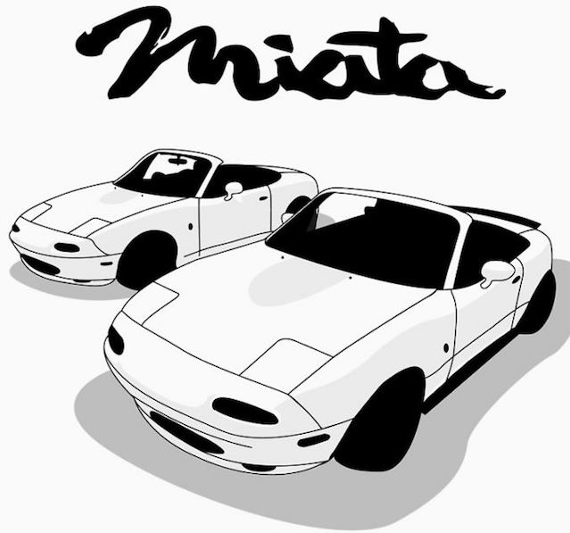 Miata tshirt 10