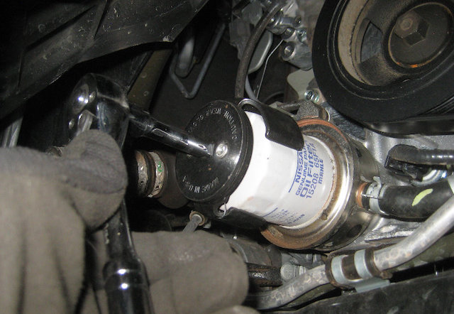 Change oil filter
