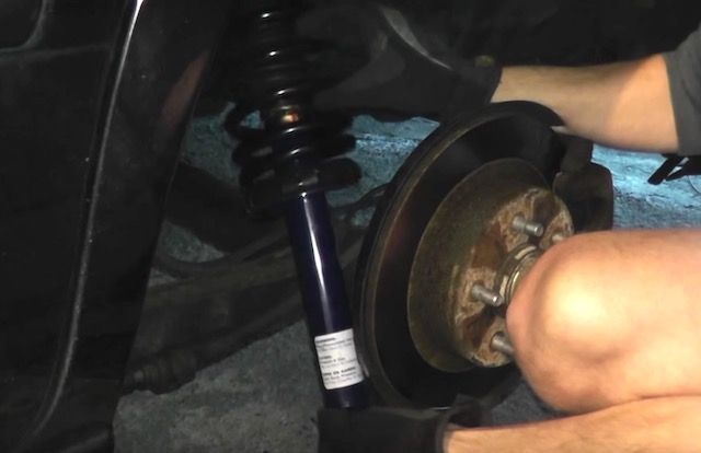 replacing OEM Nissan shocks replacing OEM Nissan shocks