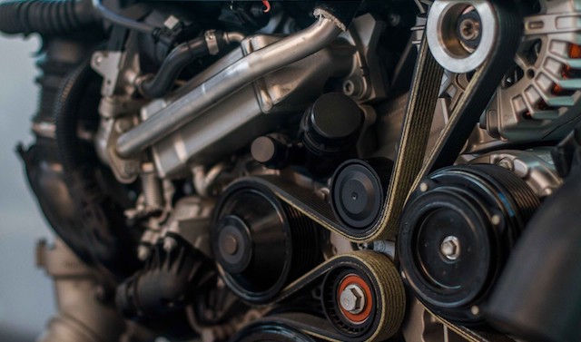 Serpentine belt location Serpentine belt location