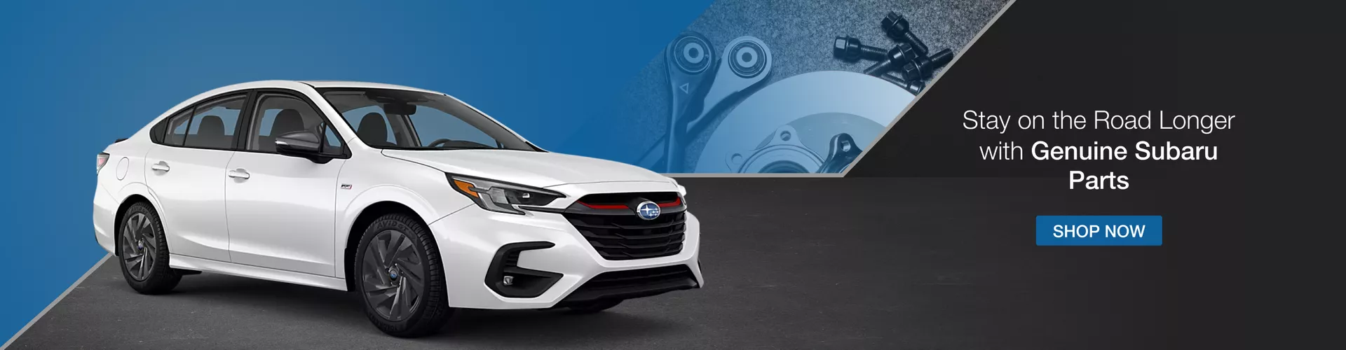 Stay on the Road Longer with Genuine Subaru parts