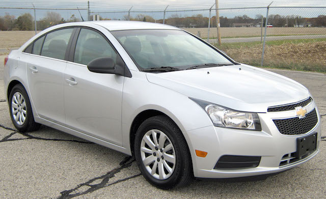 Chevy 4dr coupe silver