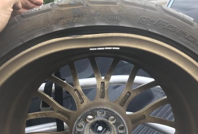 Subaru rim damage