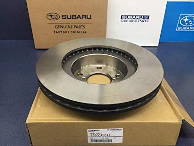 Subaru brake rotor boxed Subaru rotor boxed