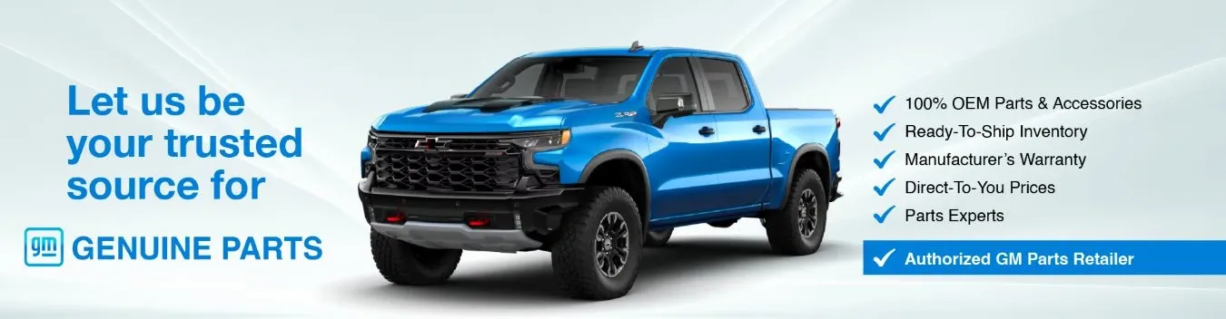 Genuine OEM GM Parts and Accessories from an authorized GM dealer