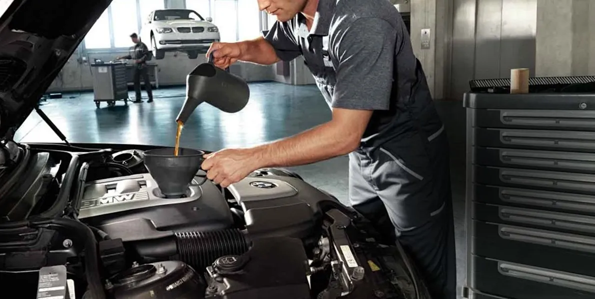 BMW Engine Oil Change