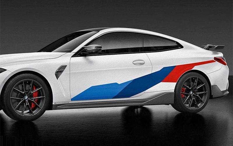 BMW M Performance Decal Kit