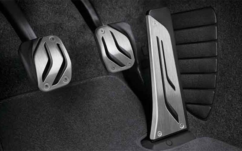 BMW M Performance Stainless Steel Pedal Cover Set