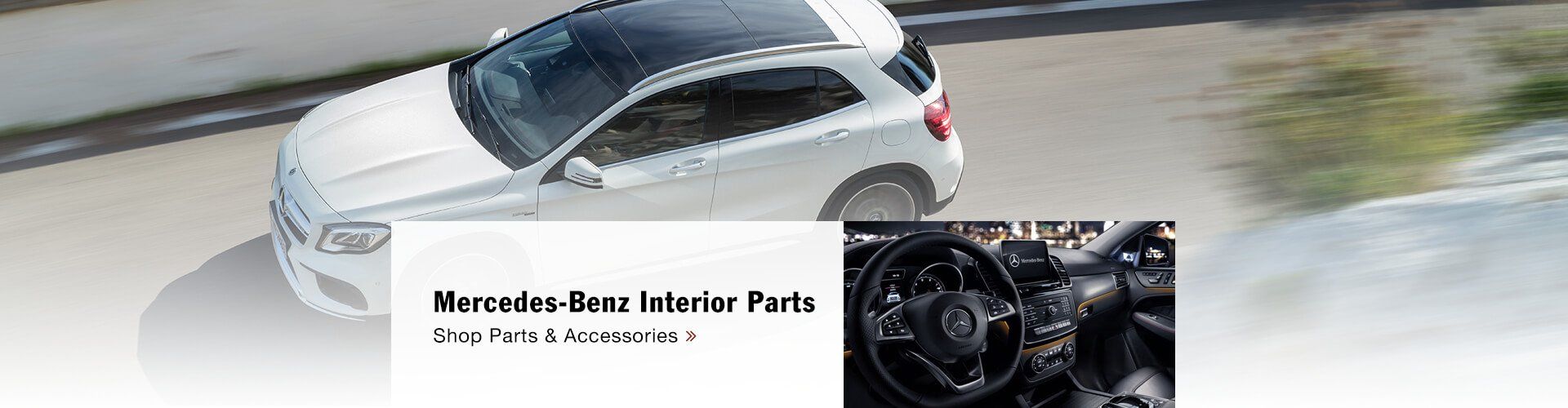 Genuine Mercedes-Benz Interior Accessories