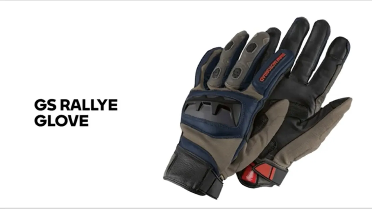 GS Rallye gloves product video