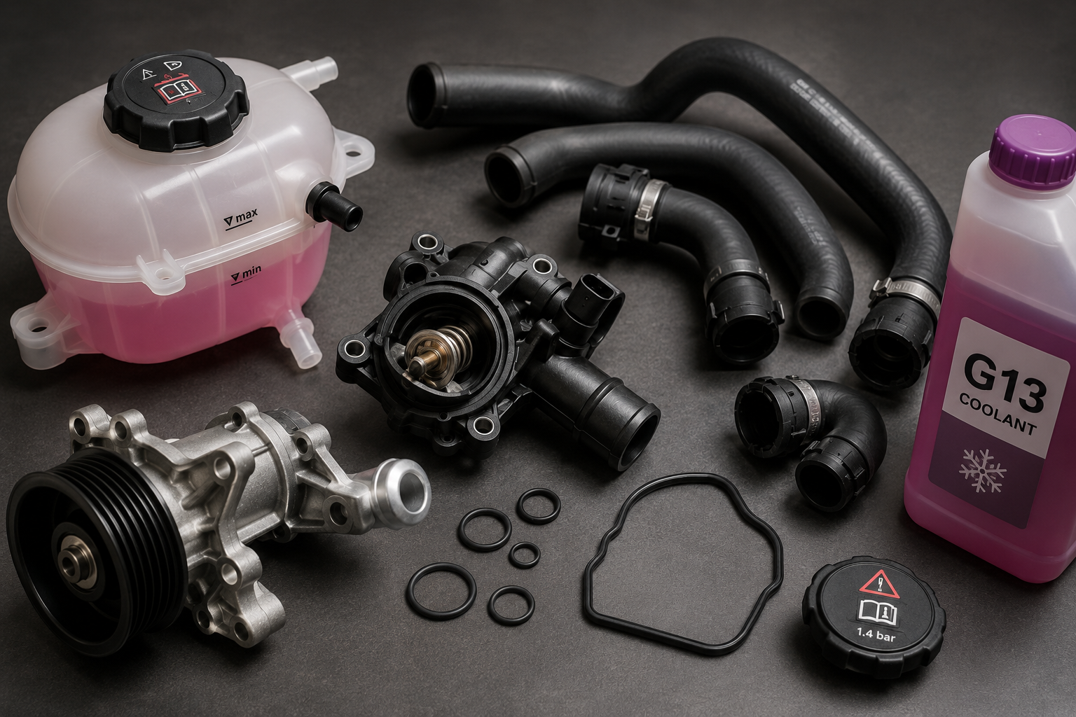 Audi Q5 Coolant Leak - Causes & OEM Parts by Generation