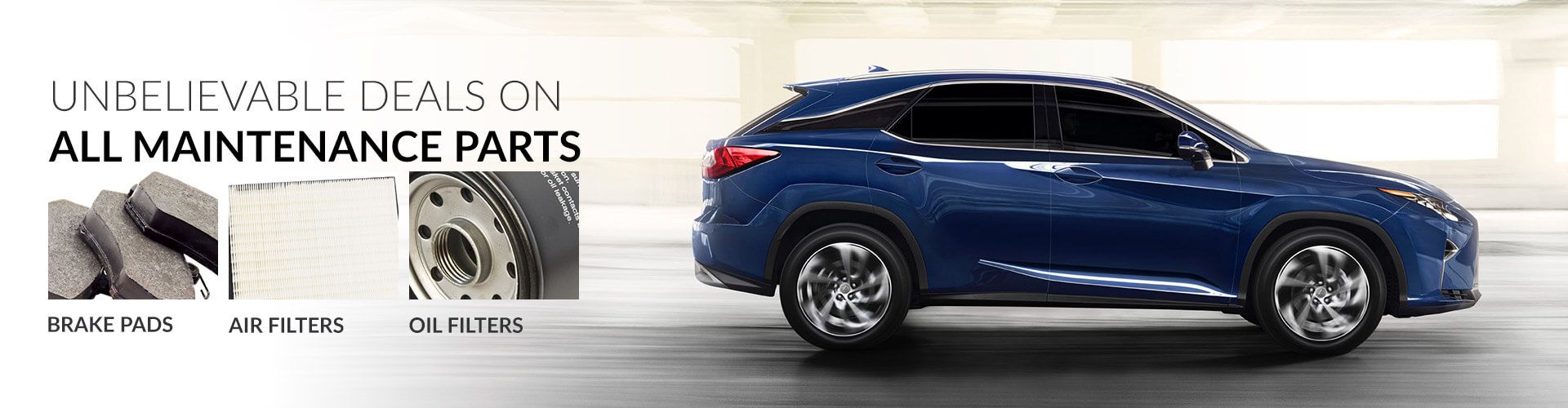 Lexus OEM Maintenance Parts Sale 