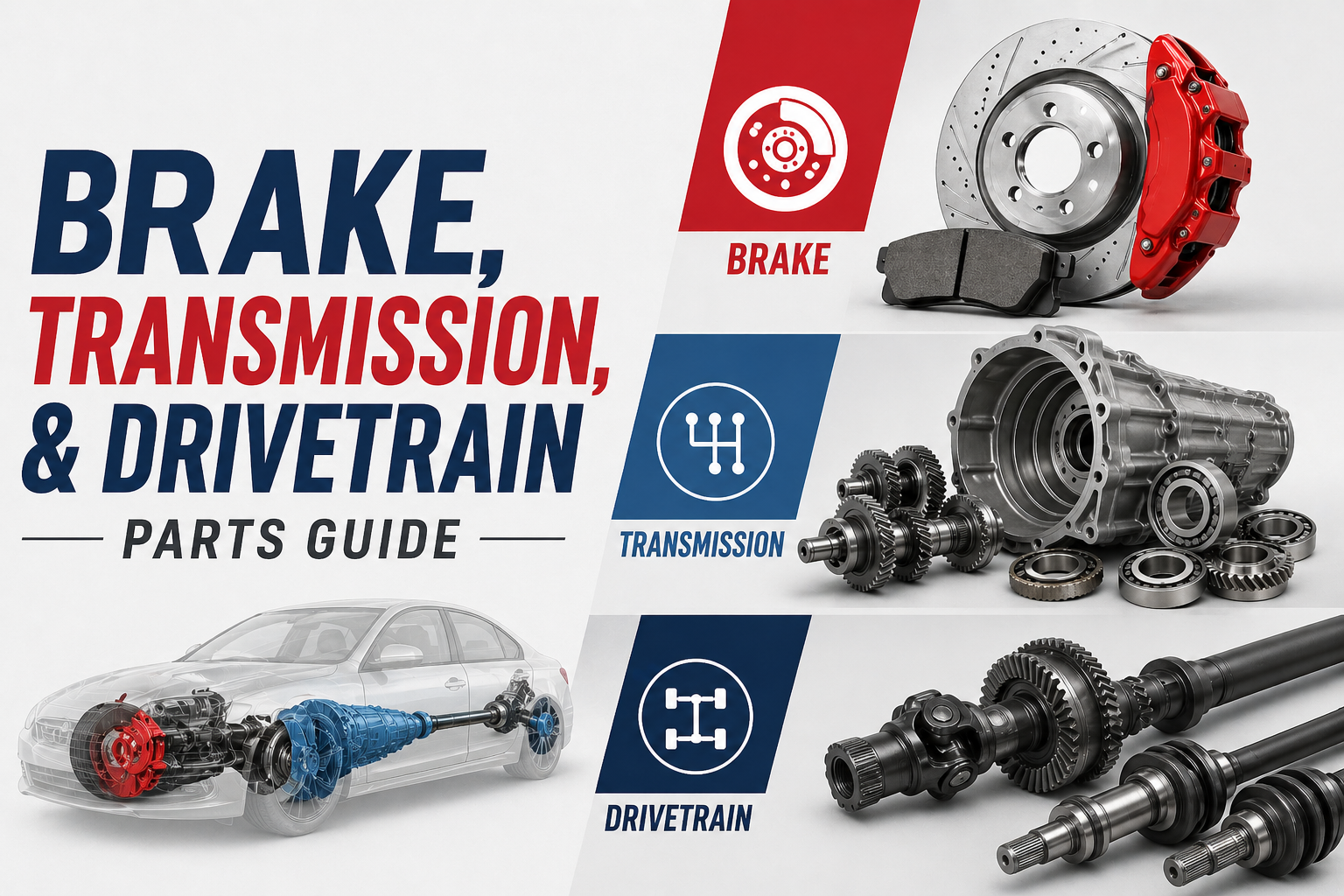 Brake, Transmission & drivetrain