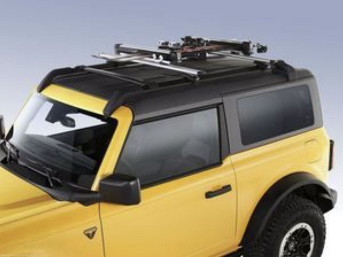 VM1PZ-7855100-G Thule Rack-Mounted Flat Top Ski & Snowboard Carrier