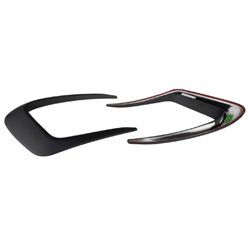 VLV4Z-17626-B Air Curtain Moldings in Satin Black for Ford Escape VLV4Z-17626-B Air Curtain Moldings in Satin Black for Ford Escape