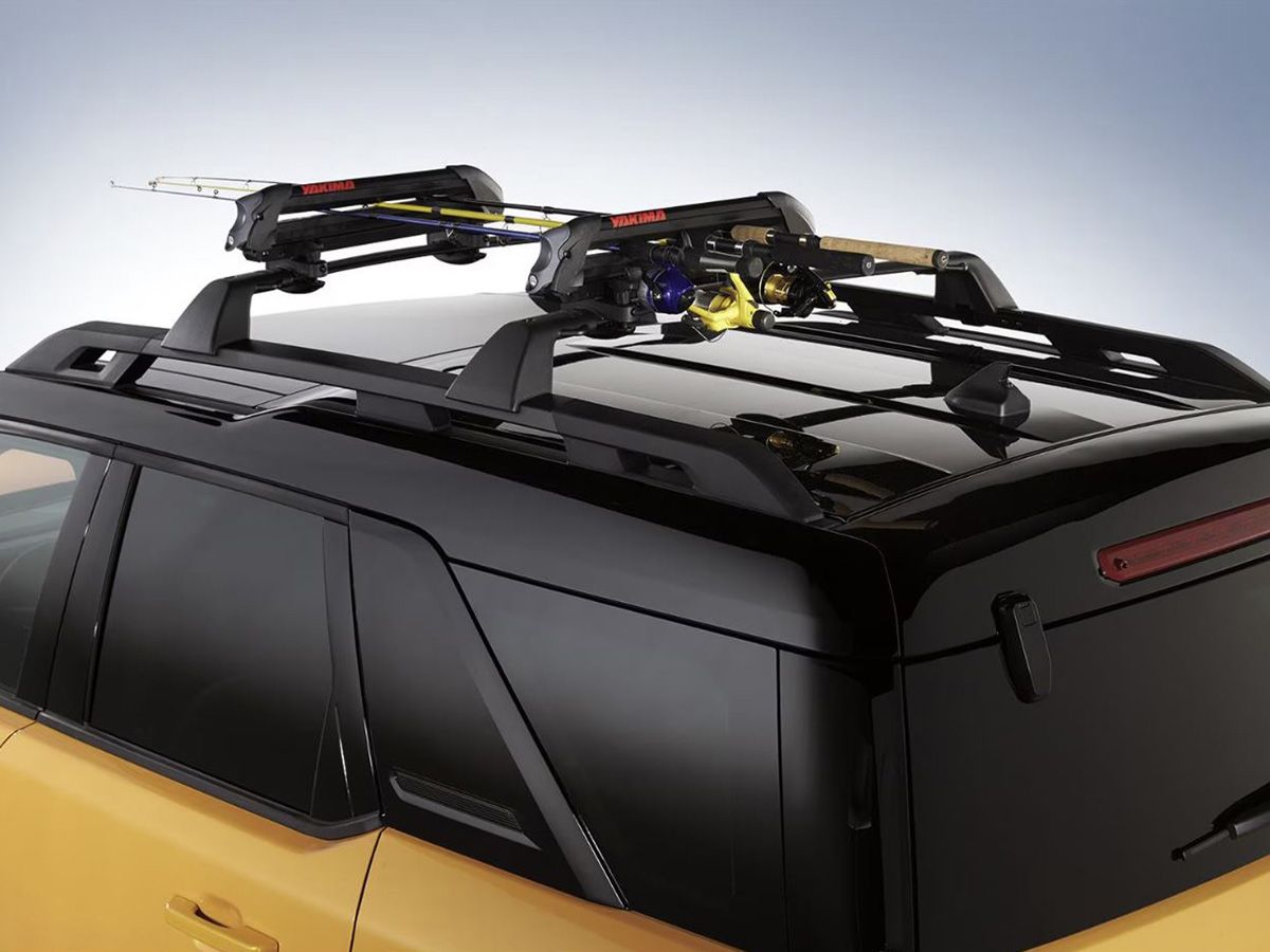 VM1PZ-7855100-E Yakima Rooftop Fishing Rod Mount 