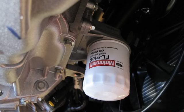 Replace oil filter Replace oil filter