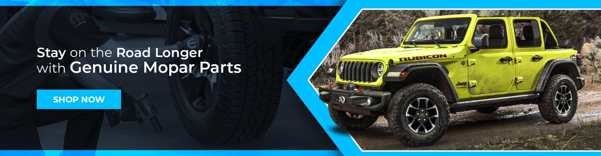 Stay on the Road Longer with Genuine Mopar Parts
