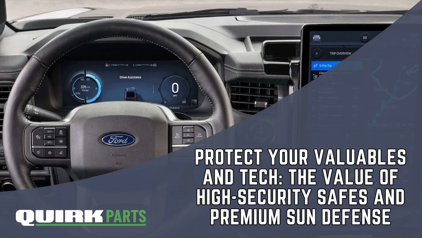 Protect Your Valuables and Tech: The Value of High-Security Safes and Premium Sun Defense