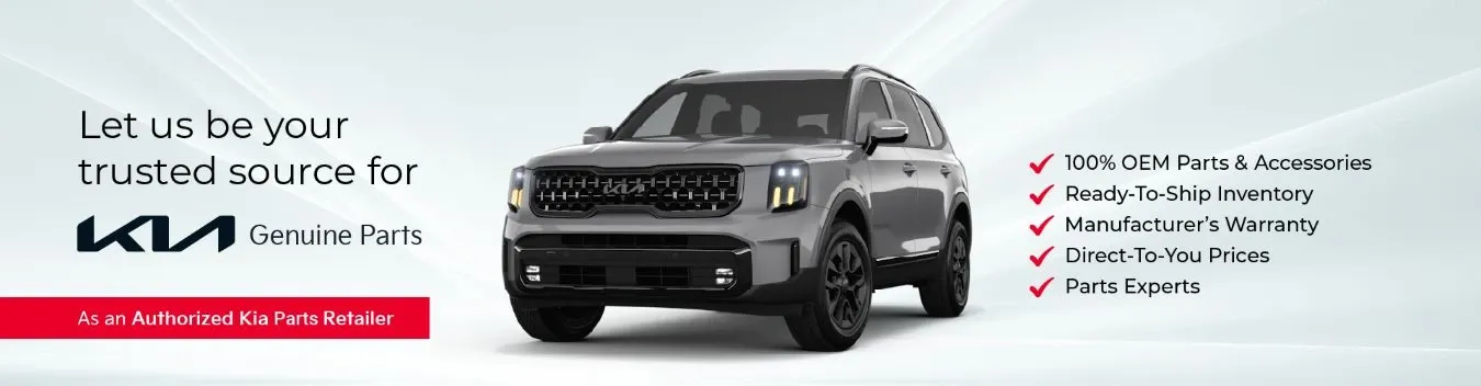 Genuine OEM parts and accessories from an authorized Kia dealer