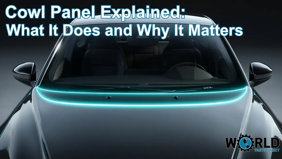 What a Vehicle Cowl Panel Does What a Vehicle Cowl Panel Does
