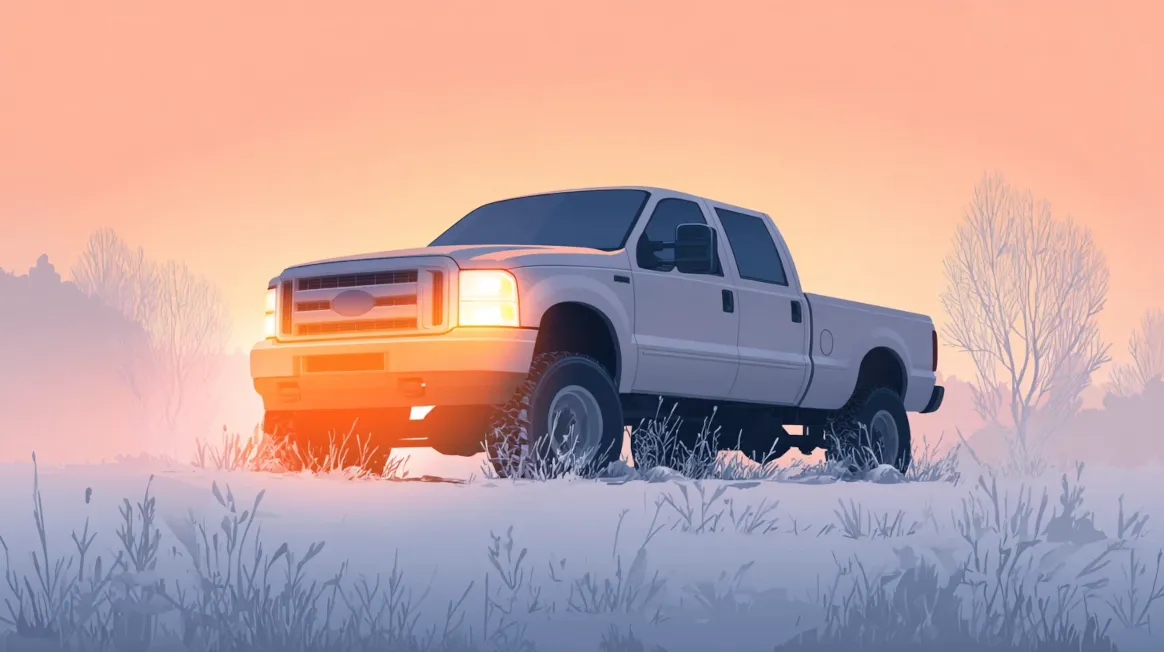 Diesel Truck Cold Weather Start Diesel Truck Cold Weather Start