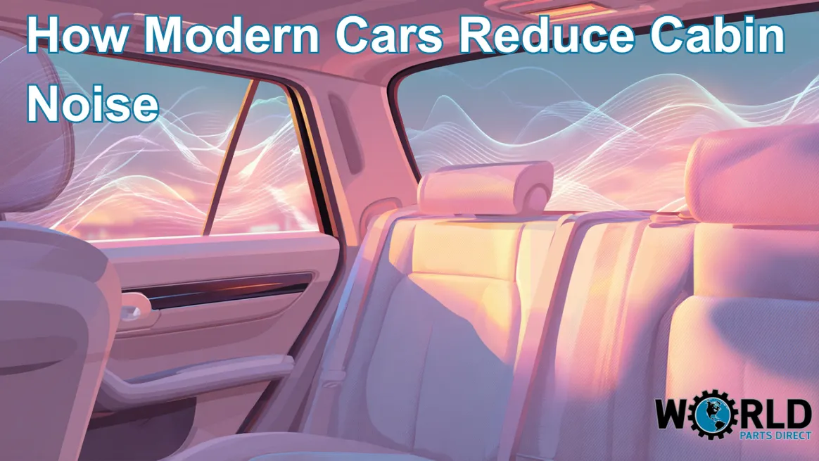 How Modern Cars Reduce Cabin Noise How Modern Cars Reduce Cabin Noise