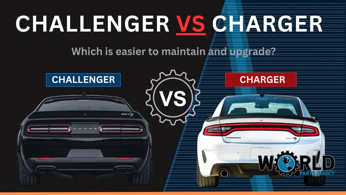Dodge Charger and Dodge Challenger side by side comparison Dodge Charger and Dodge Challenger side by side comparison