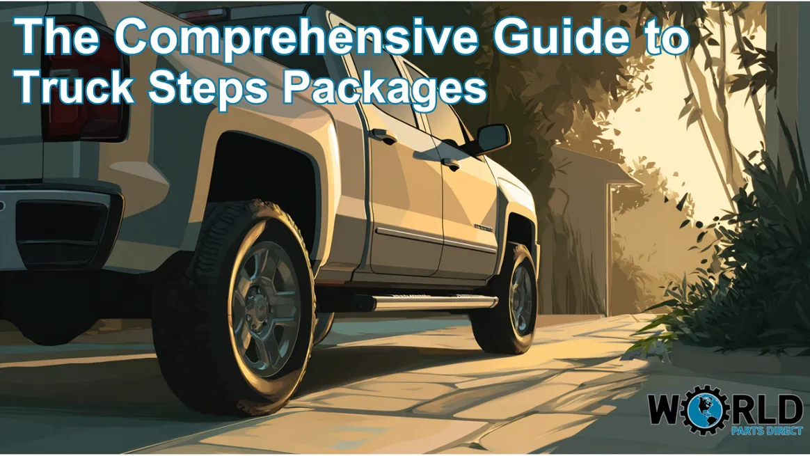 Pickup Truck Running Boards and Step Package Pickup Truck Running Boards and Step Package