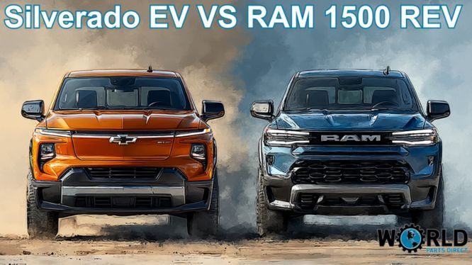 Chevrolet Silverado EV vs Ram 1500 REV