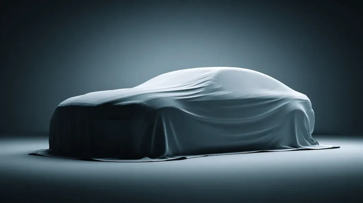 Vehicle Covered with Protective Car Cover Vehicle Covered with Protective Car Cover