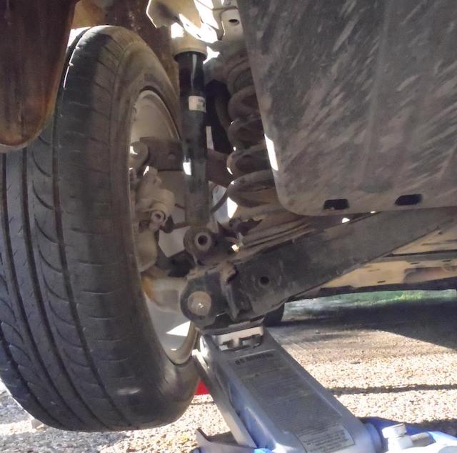 Replace honda shock
