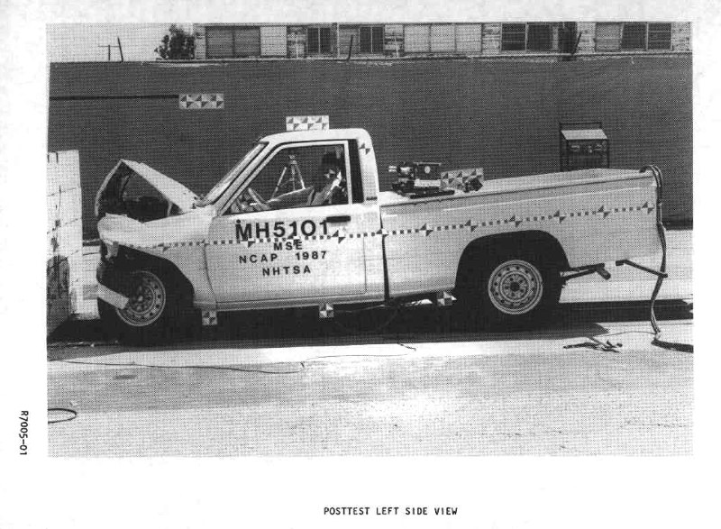 toyota pickup crash test 2
