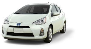 white prius c