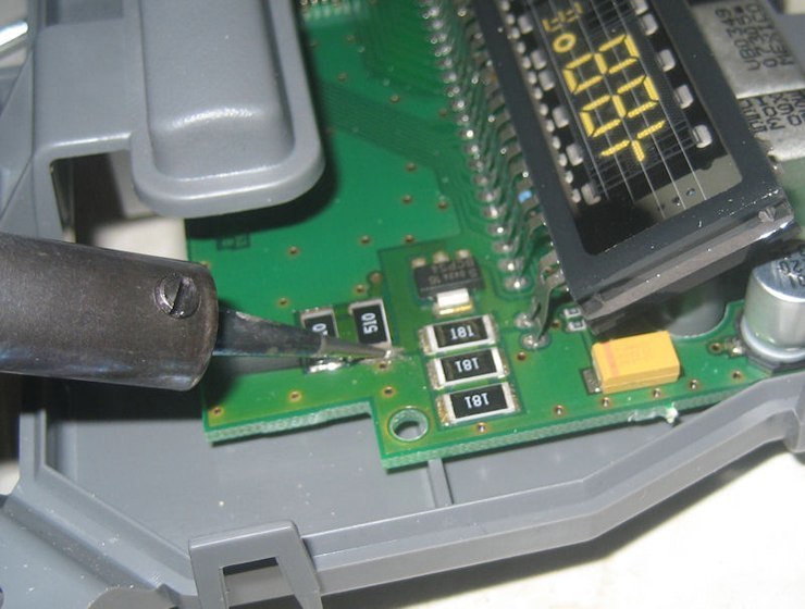 Toyota Tacoma Overhead Temperature and Compass Repair