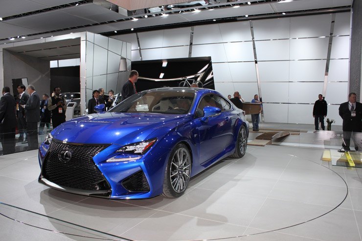 Lexus Debuts 2015 RC F Performance Coupe 