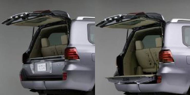2014 Lexus LX 570 Review - door hatch