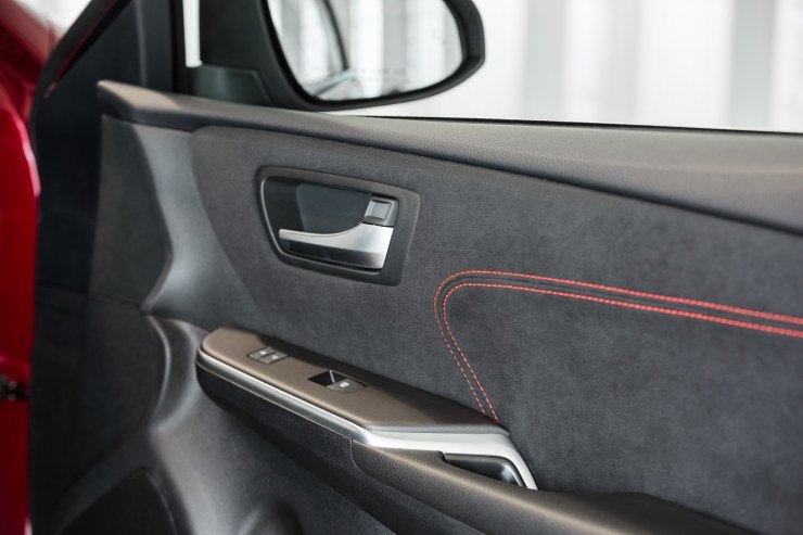 2015 Camry door panel close-up